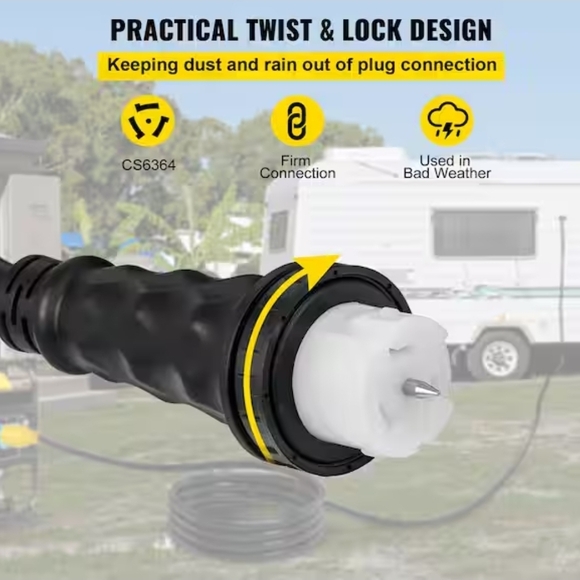 Heavy Duty Generator Plug to Rv And Motorhomes and Trailer. - Picture 4 of 8